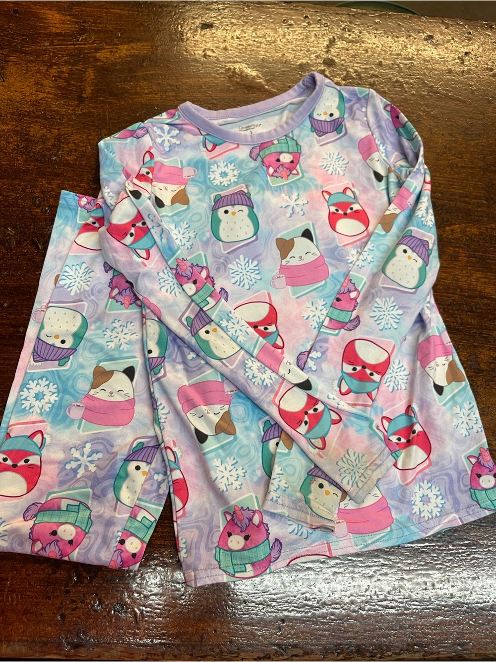 Girls' Climate Right - CuddlDuds underwear set, size small